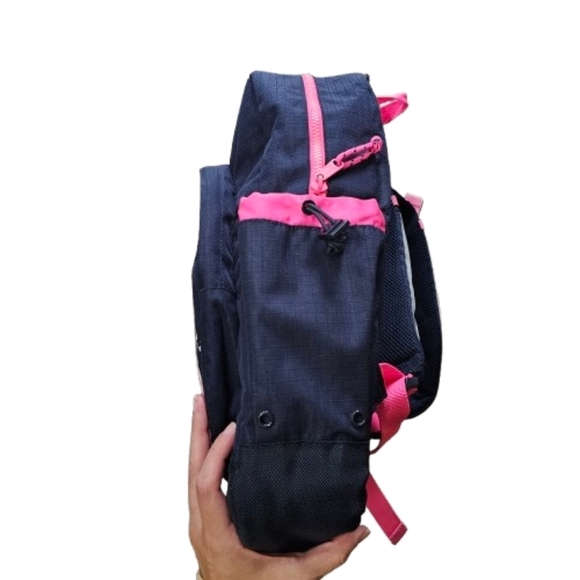 Vineyard Vines Padded Tech Backpack Navy Blue / Bright Pink - Picture 6 of 11